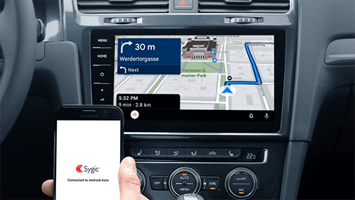 Sygic GPS Navigation est intégré à toutes les nouvelles voitures ŠKODA et  Volkswagen